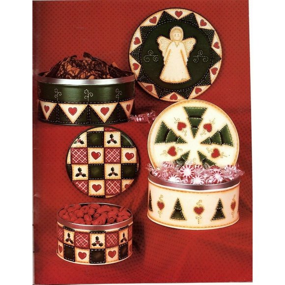 Keepsake Tins Volume One Vintage Decorative Painting Patterns for Tins 1994 - Picture 6 of 6